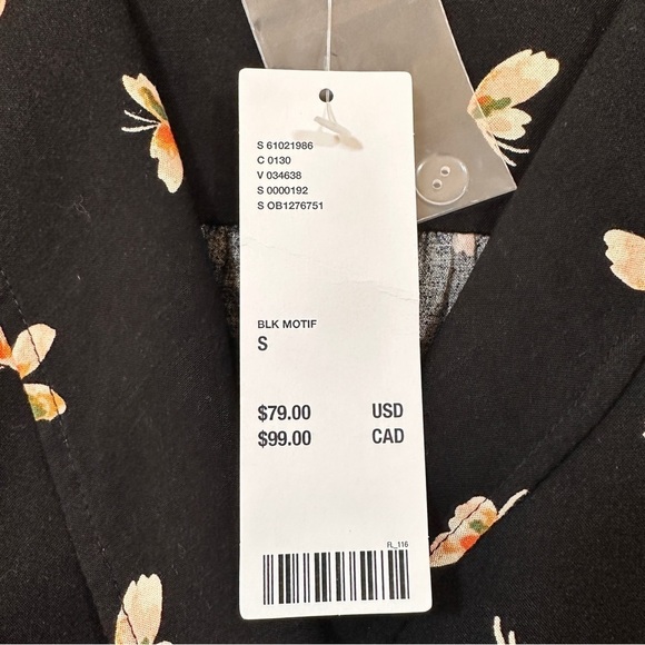 Urban Outfitters Spring Day Butterfly MIDI Wrap Dress - Picture 14 of 15